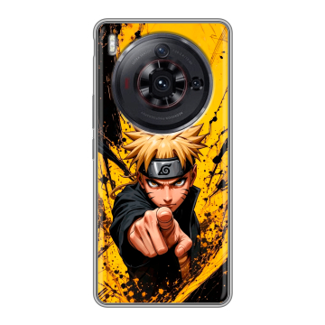 Силиконовый чехол на ZTE Nubia Z50S Pro с принтом Naruto Наруто