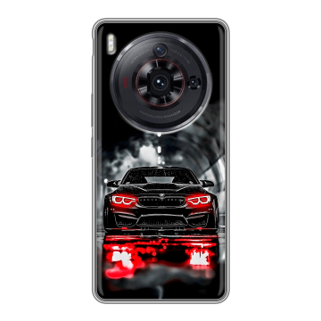 Силиконовый чехол на ZTE Nubia Z50S Pro с принтом BMW БМВ