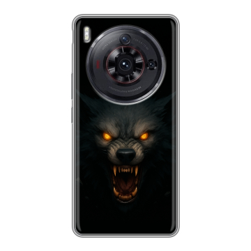 Силиконовый чехол на ZTE Nubia Z50S Pro с принтом Волк