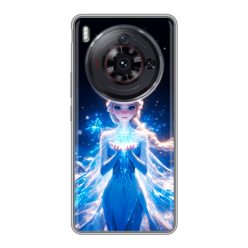 Силиконовый чехол на ZTE Nubia Z50S Pro с принтом Холодное сердце Frozen