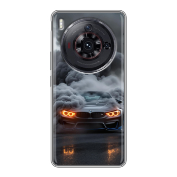 Силиконовый чехол на ZTE Nubia Z50S Pro с принтом BMW БМВ