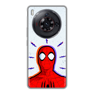 Силиконовый чехол на ZTE Nubia Z50S Pro с принтом Spiderman Человек паук