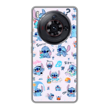 Силиконовый чехол на ZTE Nubia Z50S Pro с принтом Лило и Стич