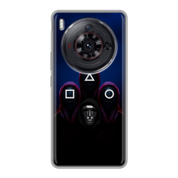 Силиконовый чехол на ZTE Nubia Z50S Pro с принтом Игра Кальмара
