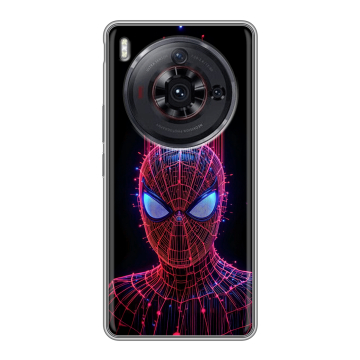 Силиконовый чехол на ZTE Nubia Z50S Pro с принтом Spiderman Человек паук