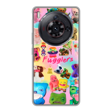 Силиконовый чехол на ZTE Nubia Z50S Pro с принтом Флагер Fuggler