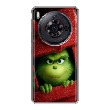 Силиконовый чехол на ZTE Nubia Z50S Pro с принтом Новый год