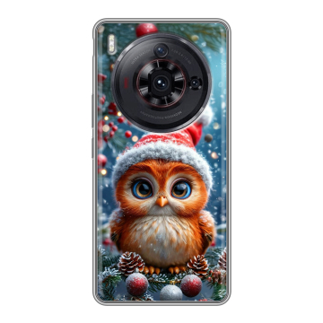 Силиконовый чехол на ZTE Nubia Z50S Pro с принтом Новый год
