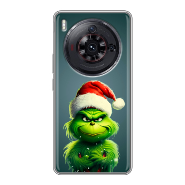 Силиконовый чехол на ZTE Nubia Z50S Pro с принтом Новый год