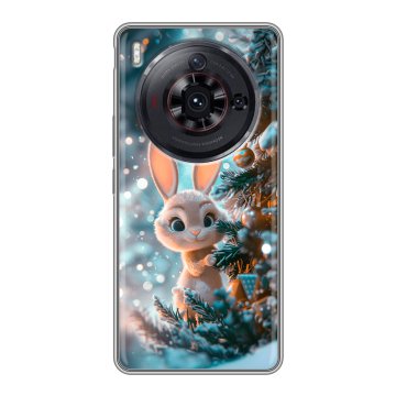 Силиконовый чехол на ZTE Nubia Z50S Pro с принтом Новый год