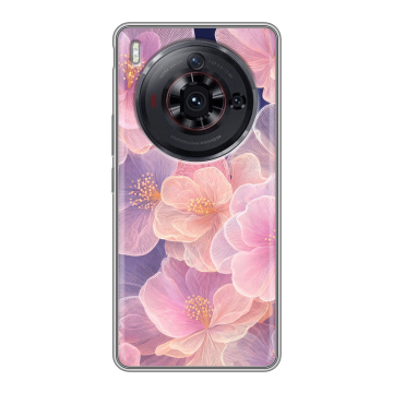 Силиконовый чехол на ZTE Nubia Z50S Pro с принтом женский