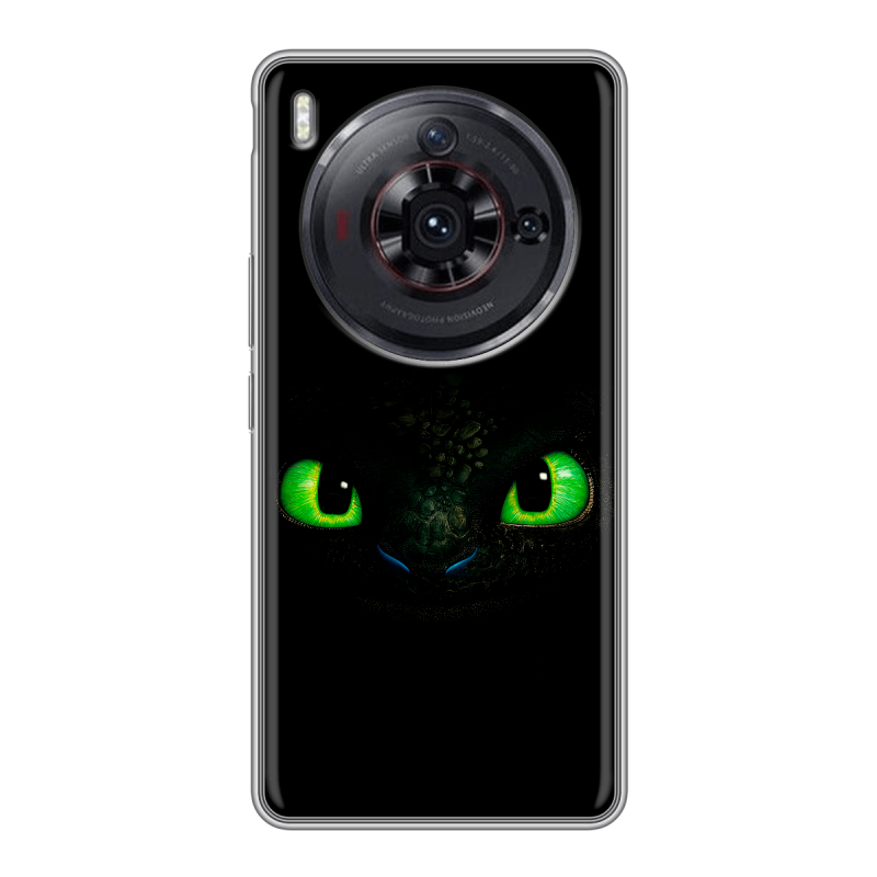 Силиконовый чехол на ZTE Nubia Z50S Pro с принтом Как приручить дракона Силиконовый чехол на ZTE Nubia Z50S Pro с принтом Как приручить дракона