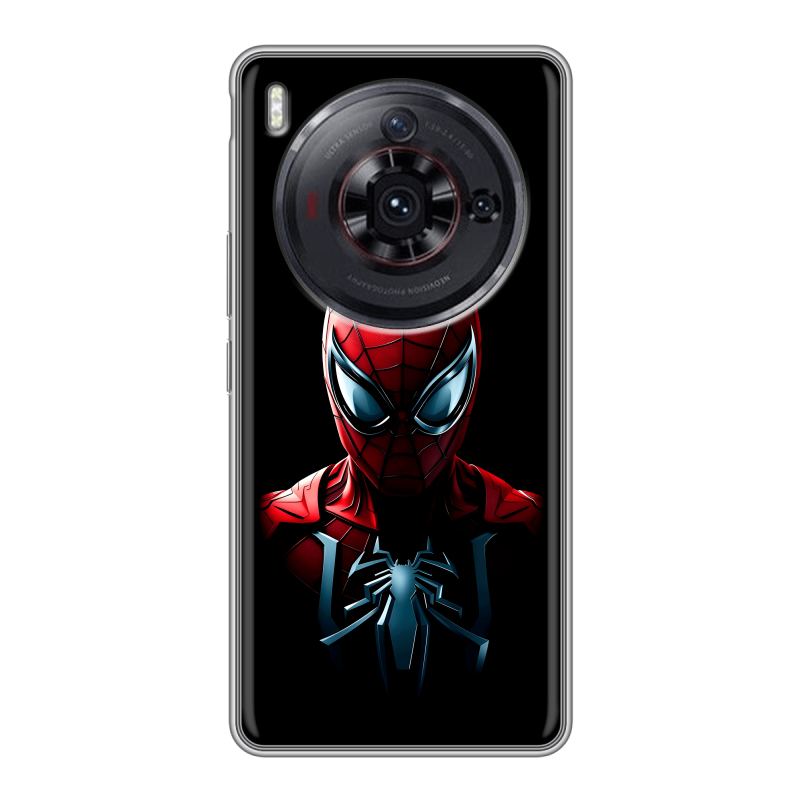 Силиконовый чехол на ZTE Nubia Z50S Pro с принтом Spiderman Человек паук Силиконовый чехол на ZTE Nubia Z50S Pro с принтом Spiderman Человек паук
