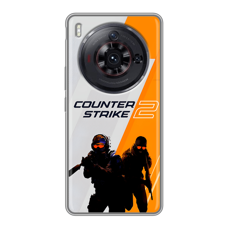Силиконовый чехол на ZTE Nubia Z50S Pro с принтом Counter Strike Силиконовый чехол на ZTE Nubia Z50S Pro с принтом Counter Strike