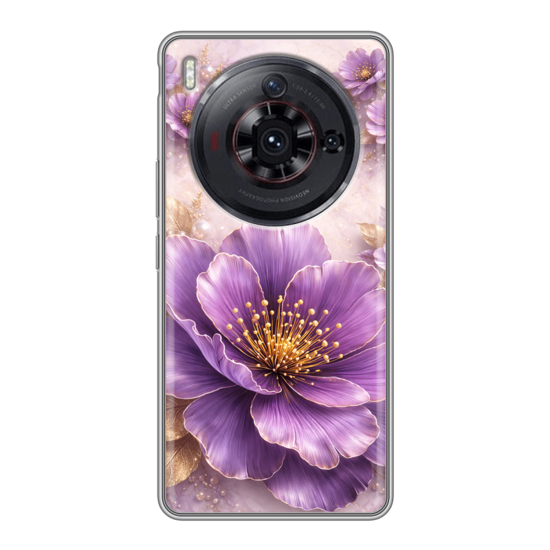 Силиконовый чехол на ZTE Nubia Z50S Pro с принтом женский Силиконовый чехол на ZTE Nubia Z50S Pro с принтом женский