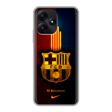 Силиконовый чехол на Xiaomi Poco M6 Pro 5G с принтом Барселона Barcelona Силиконовый чехол на Xiaomi Poco M6 Pro 5G с принтом Барселона Barcelona