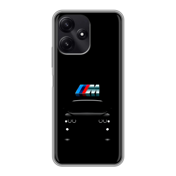 Силиконовый чехол на Xiaomi Poco M6 Pro 5G с принтом БМВ BMW