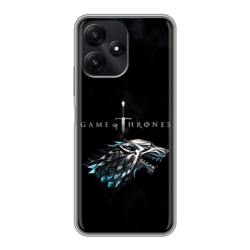 Силиконовый чехол на Xiaomi Poco M6 Pro 5G с принтом Игра Престолов Game Thrones