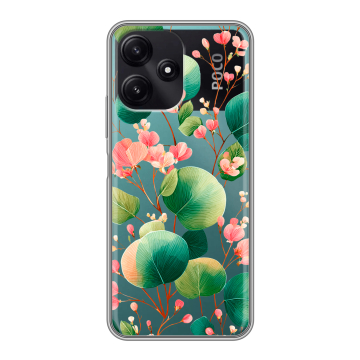Силиконовый чехол на Xiaomi Poco M6 Pro 5G с принтом женский Силиконовый чехол на Xiaomi Poco M6 Pro 5G с принтом женский