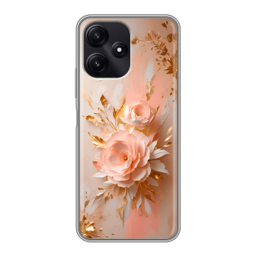 Силиконовый чехол на Xiaomi Poco M6 Pro 5G с принтом женский Силиконовый чехол на Xiaomi Poco M6 Pro 5G с принтом женский