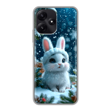 Силиконовый чехол на Xiaomi Poco M6 Pro 5G с принтом Новый год Силиконовый чехол на Xiaomi Poco M6 Pro 5G с принтом Новый год