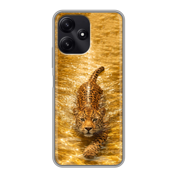 Силиконовый чехол на Xiaomi Poco M6 Pro 5G с принтом женский