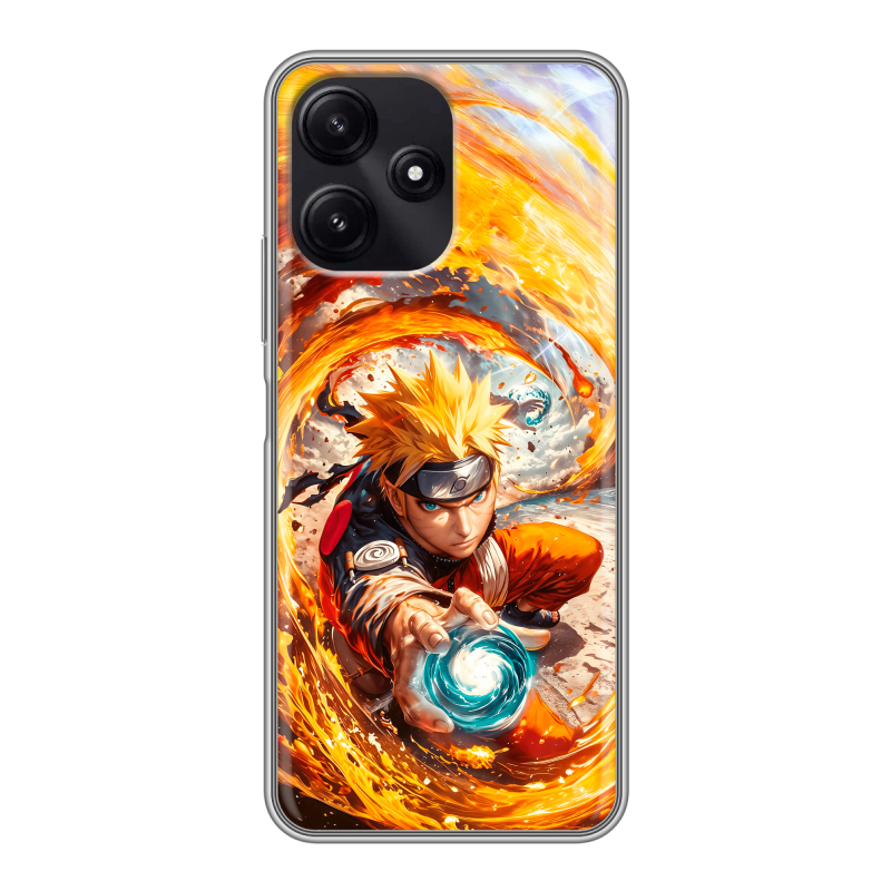 Силиконовый чехол на Xiaomi Poco M6 Pro 5G с принтом Аниме Наруто Naruto Силиконовый чехол на Xiaomi Poco M6 Pro 5G с принтом Аниме Наруто Naruto