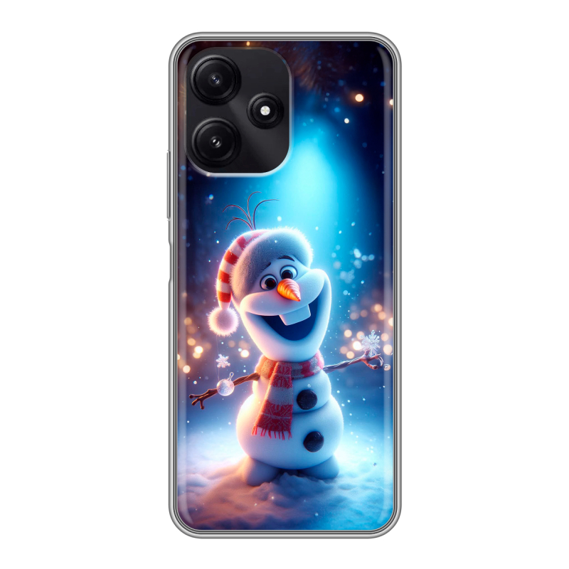 Силиконовый чехол на Xiaomi Poco M6 Pro 5G с принтом Новый год Силиконовый чехол на Xiaomi Poco M6 Pro 5G с принтом Новый год