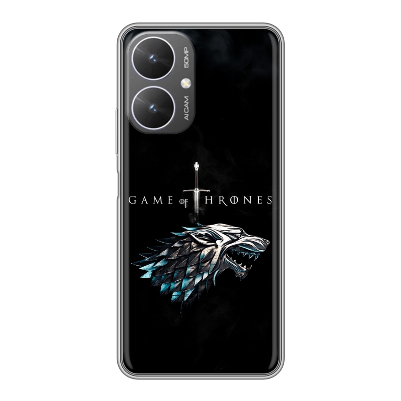 Силиконовый чехол на Xiaomi Poco M6 5G с принтом Игра Престолов Game Thrones Силиконовый чехол на Xiaomi Poco M6 5G с принтом Игра Престолов Game Thrones