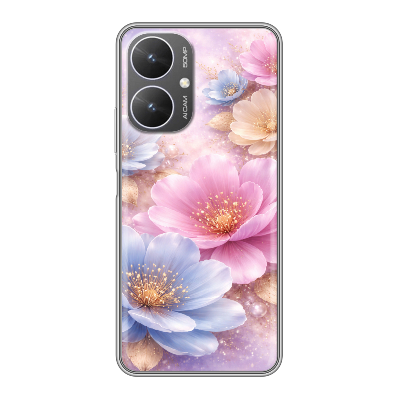 Силиконовый чехол на Xiaomi Poco M6 5G с принтом женский Силиконовый чехол на Xiaomi Poco M6 5G с принтом женский