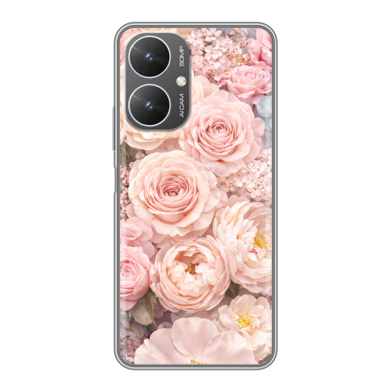 Силиконовый чехол на Xiaomi Poco M6 5G с принтом женский Силиконовый чехол на Xiaomi Poco M6 5G с принтом женский
