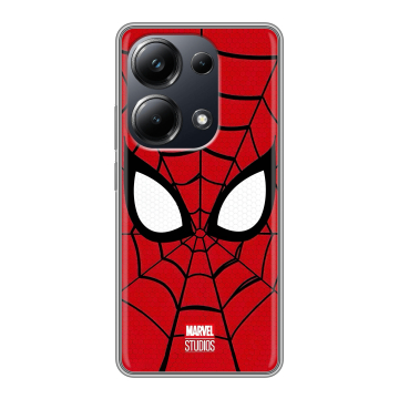 Силиконовый чехол на Xiaomi Poco M6 Pro 4G с принтом человек паук spiderman