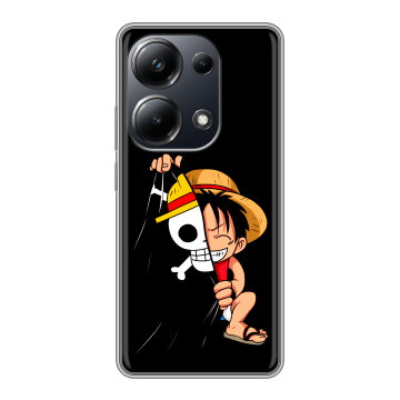Силиконовый чехол на Xiaomi Poco M6 Pro 4G с принтом One Piece Ван Пис Силиконовый чехол на Xiaomi Poco M6 Pro 4G с принтом One Piece Ван Пис