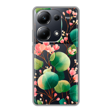 Силиконовый чехол на Xiaomi Poco M6 Pro 4G с принтом женский Силиконовый чехол на Xiaomi Poco M6 Pro 4G с принтом женский