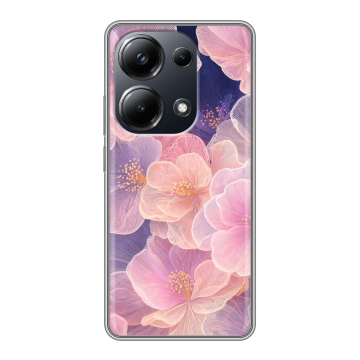 Силиконовый чехол на Xiaomi Poco M6 Pro 4G с принтом женский Силиконовый чехол на Xiaomi Poco M6 Pro 4G с принтом женский