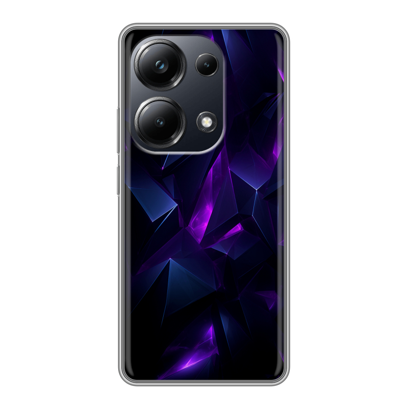 Силиконовый чехол на Xiaomi Poco M6 Pro 4G с принтом Абстракиция Силиконовый чехол на Xiaomi Poco M6 Pro 4G с принтом Абстракиция