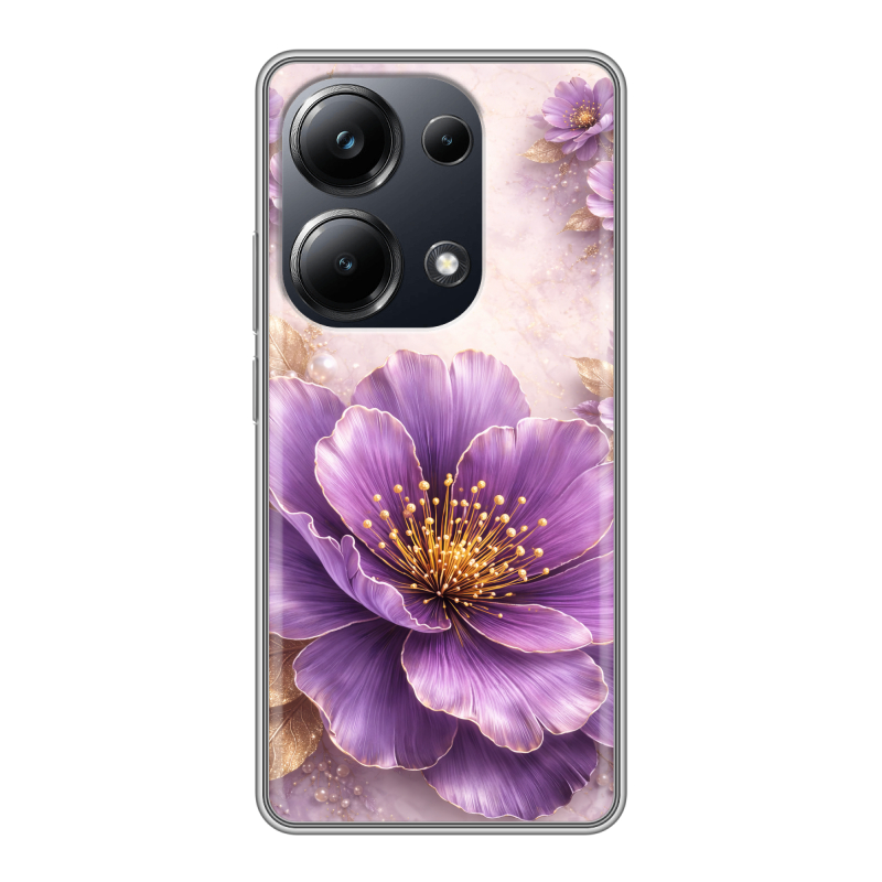 Силиконовый чехол на Xiaomi Poco M6 Pro 4G с принтом женский Силиконовый чехол на Xiaomi Poco M6 Pro 4G с принтом женский