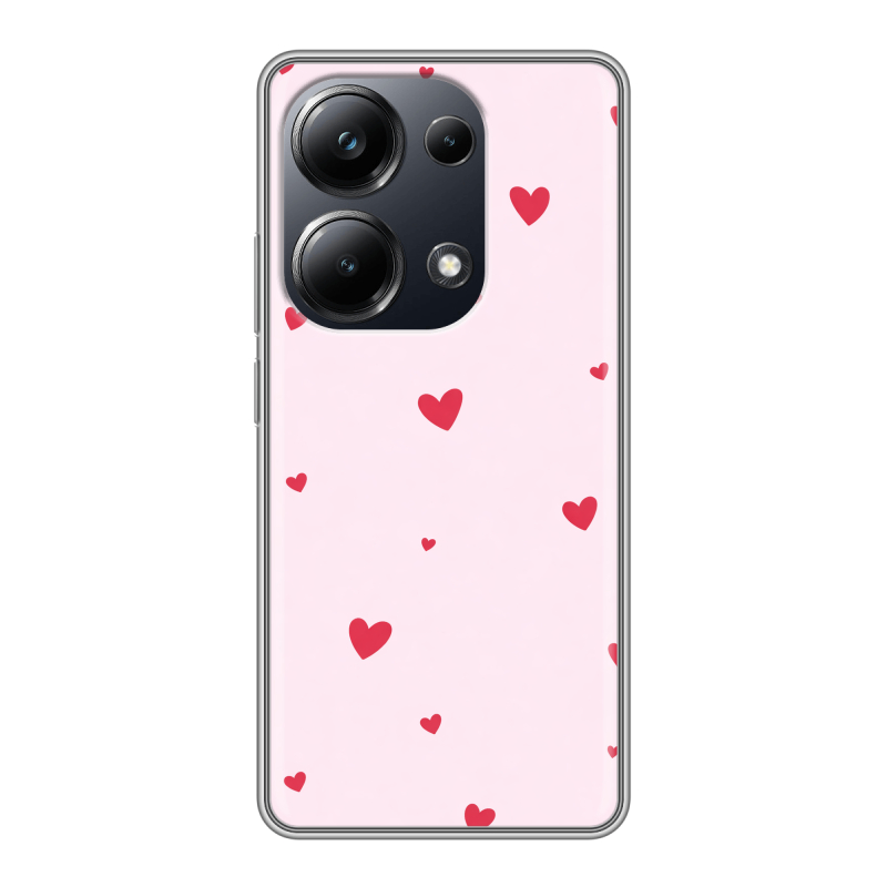 Силиконовый чехол на Xiaomi Poco M6 Pro 4G с принтом для девочек Силиконовый чехол на Xiaomi Poco M6 Pro 4G с принтом для девочек