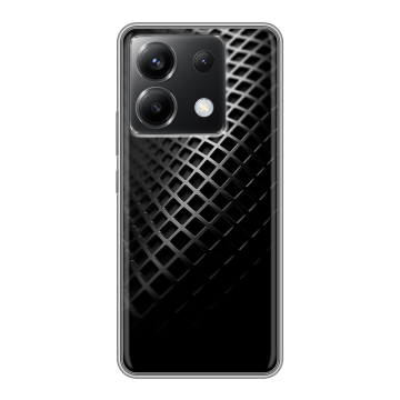 Силиконовый чехол на Xiaomi Poco X6 5G с принтом Текстура металла Силиконовый чехол на Xiaomi Poco X6 5G с принтом Текстура металла