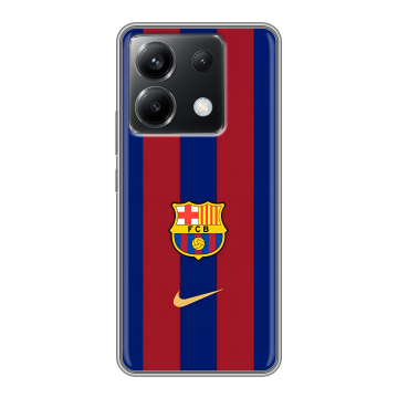 Силиконовый чехол на Xiaomi Poco X6 5G с принтом Барселона Barcelona Силиконовый чехол на Xiaomi Poco X6 5G с принтом Барселона Barcelona