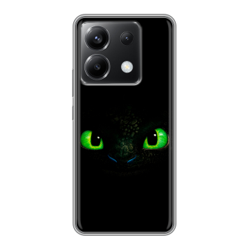 Силиконовый чехол на Xiaomi Poco X6 5G с принтом Как приручить дракона Силиконовый чехол на Xiaomi Poco X6 5G с принтом Как приручить дракона