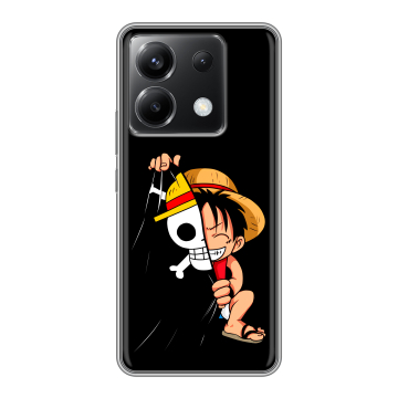 Силиконовый чехол на Xiaomi Poco X6 5G с принтом One Piece Ван Пис Силиконовый чехол на Xiaomi Poco X6 5G с принтом One Piece Ван Пис