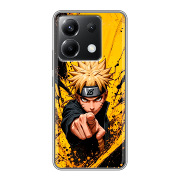 Силиконовый чехол на Xiaomi Poco X6 5G с принтом Naruto Наруто Силиконовый чехол на Xiaomi Poco X6 5G с принтом Naruto Наруто