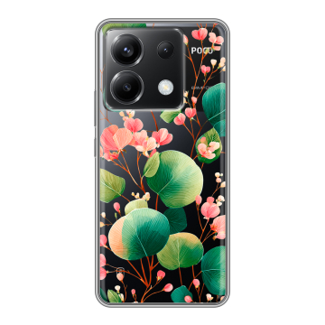 Силиконовый чехол на Xiaomi Poco X6 5G с принтом женский Силиконовый чехол на Xiaomi Poco X6 5G с принтом женский