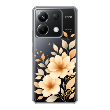Силиконовый чехол на Xiaomi Poco X6 5G с принтом для девушки Силиконовый чехол на Xiaomi Poco X6 5G с принтом для девушки