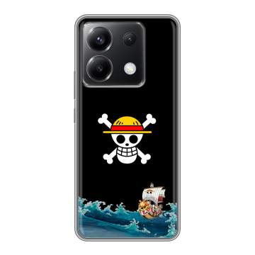 Силиконовый чехол на Xiaomi Poco X6 5G с принтом One Piece Ван Пис Силиконовый чехол на Xiaomi Poco X6 5G с принтом One Piece Ван Пис