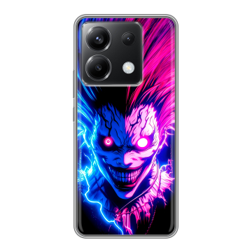 Силиконовый чехол на Xiaomi Poco X6 5G с принтом Death note Тетрадь смерти Силиконовый чехол на Xiaomi Poco X6 5G с принтом Death note Тетрадь смерти