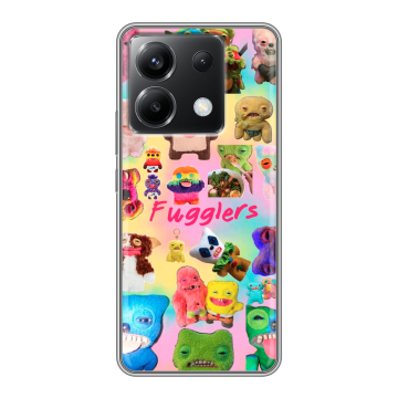 Силиконовый чехол на Xiaomi Poco X6 5G с принтом Флагер Fuggler Силиконовый чехол на Xiaomi Poco X6 5G с принтом Флагер Fuggler