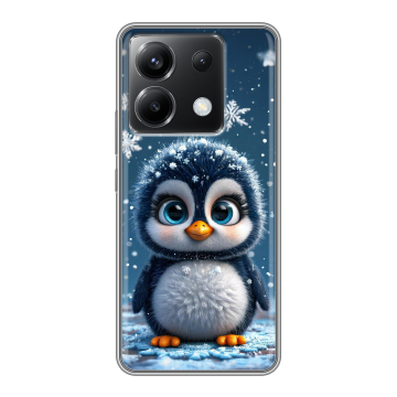 Силиконовый чехол на Xiaomi Poco X6 5G с принтом Новый год Силиконовый чехол на Xiaomi Poco X6 5G с принтом Новый год