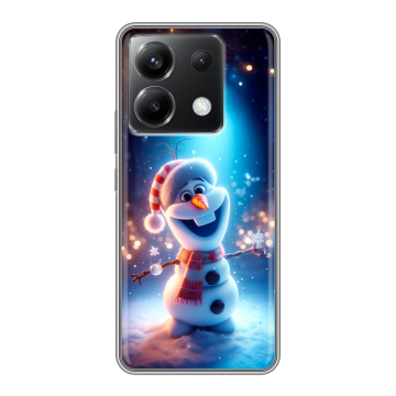 Силиконовый чехол на Xiaomi Poco X6 5G с принтом Новый год Силиконовый чехол на Xiaomi Poco X6 5G с принтом Новый год